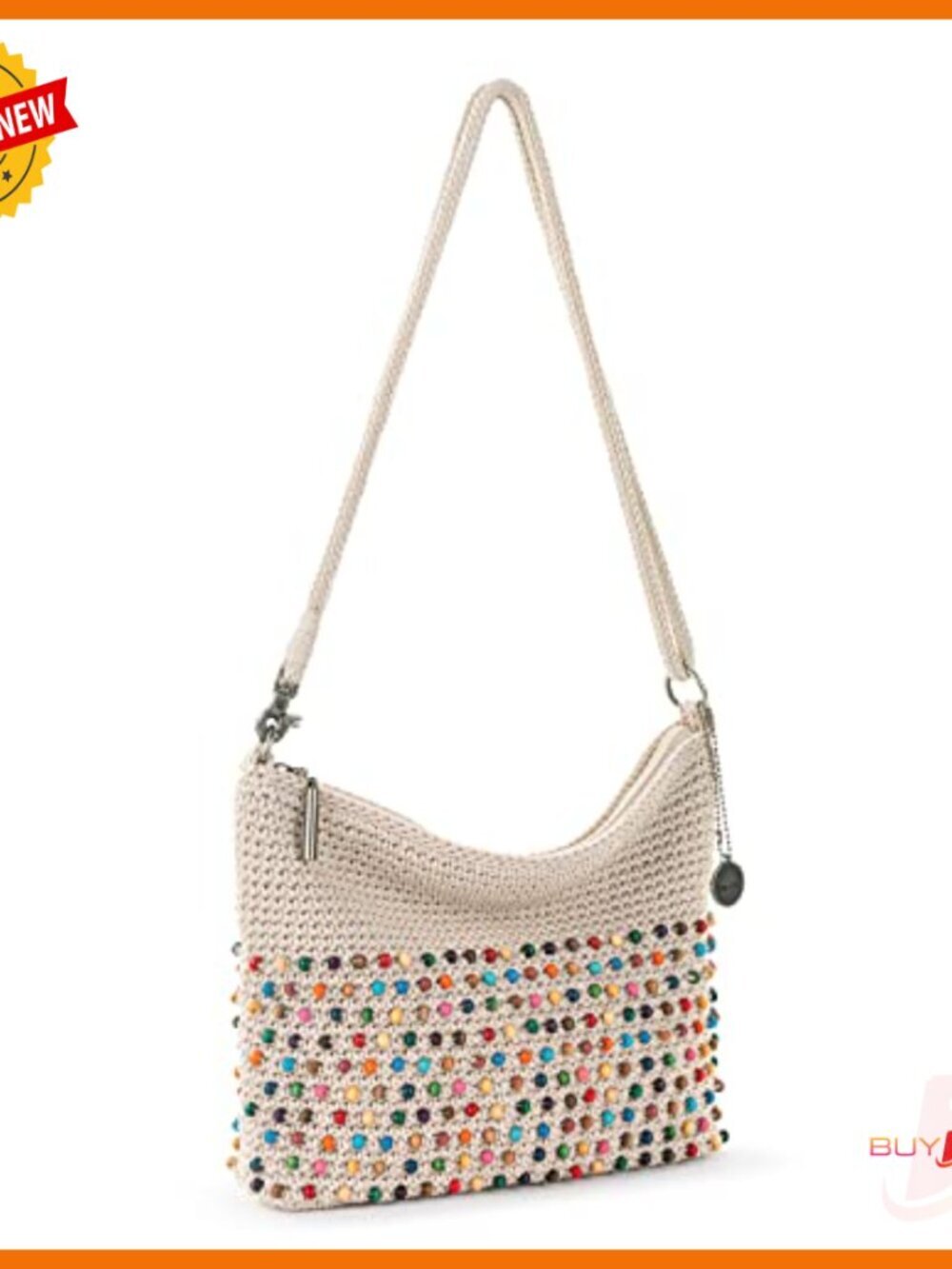 Convertible Crossbody Purse 3-in-1 Handbag Crochet Leather Travel Everyday - Picture 3 of 6